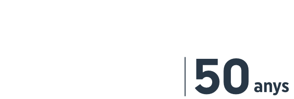 Logo Saufer 50 anys